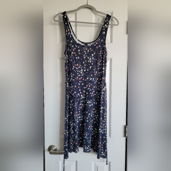 41 Hawthorn Dresses & Skirts - Blue Dress with Ties! Size S
